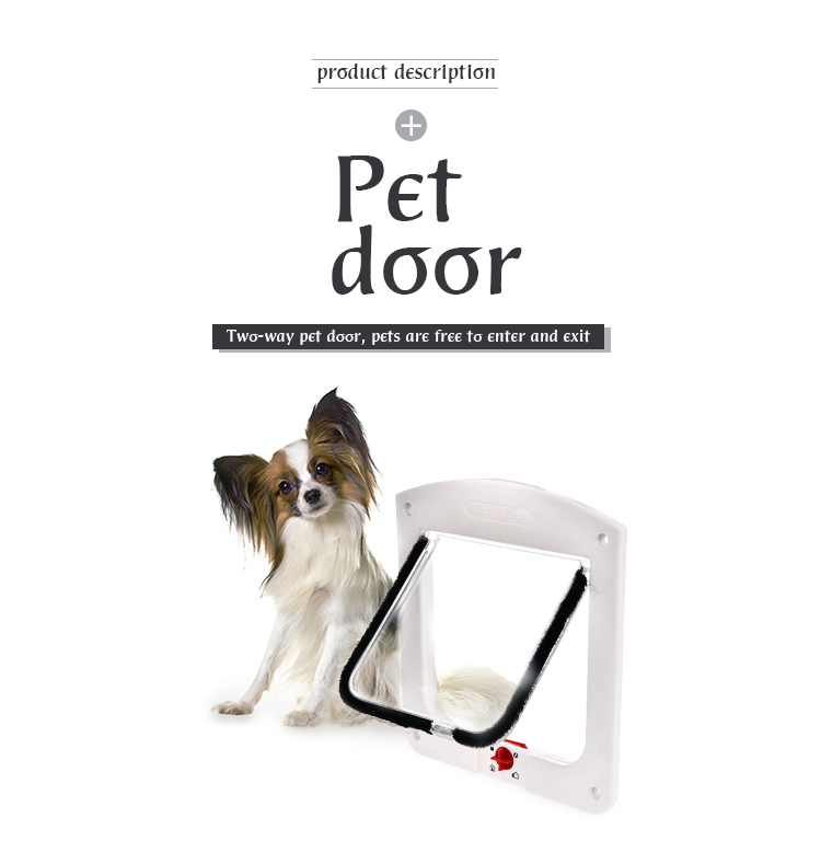 Pet accessories abs white one way pet dog door Buy dog door, dog door